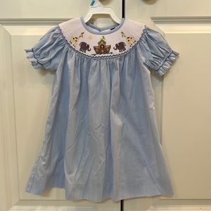 Noah’s Arch Smocked Dress